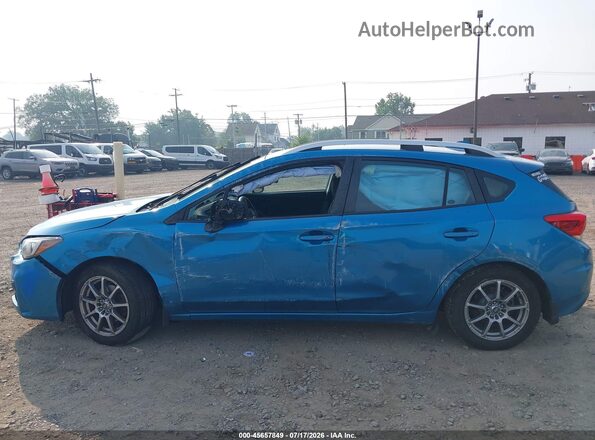 4S3GTAD65J3722056 2018 SUBARU IMPREZA Blue Панорамний вид салону 360°