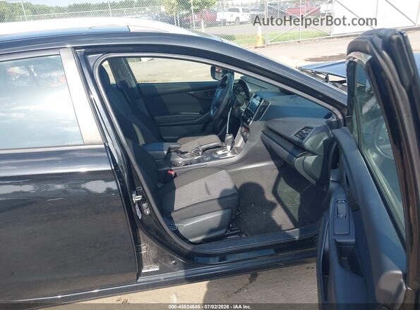 4S3GTAD65L3711612 2020 SUBARU IMPREZA Black Widok wnętrza z przodu