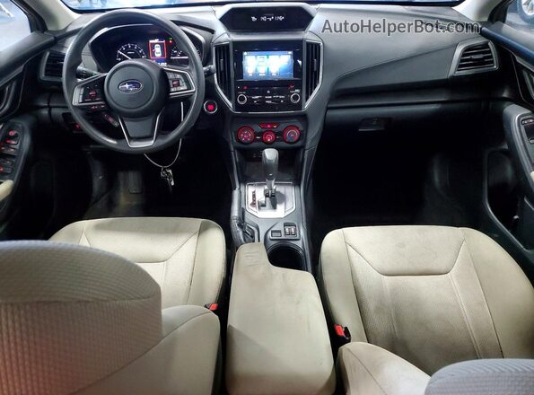4S3GTAD65L3729592 2020 SUBARU IMPREZA Red Dashboard view