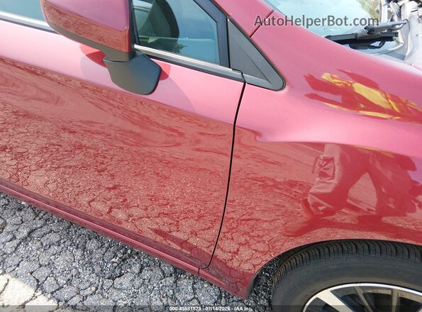 4S3GTAD65N3729109 2022 SUBARU IMPREZA Burgundy Вид спереду