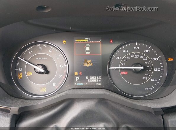 4S3GTAD65N3729109 2022 SUBARU IMPREZA Burgundy Вид задніх сидінь