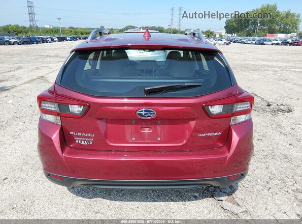 4S3GTAD65N3729109 2022 SUBARU IMPREZA Burgundy 