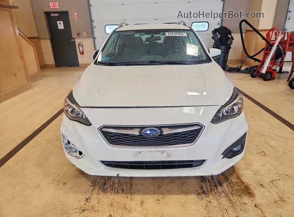 4S3GTAD66K3701427 2019 SUBARU IMPREZA White Vista frontal