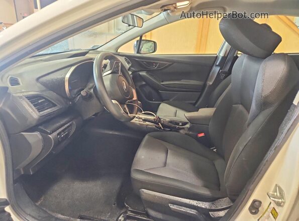 4S3GTAD66K3701427 2019 SUBARU IMPREZA White Vista interior delantera
