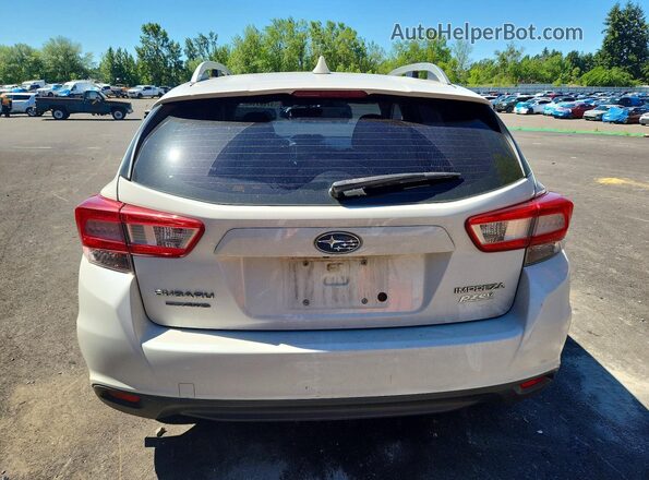 4S3GTAD67H3700330 2017 SUBARU IMPREZA White Հետևի տեսք
