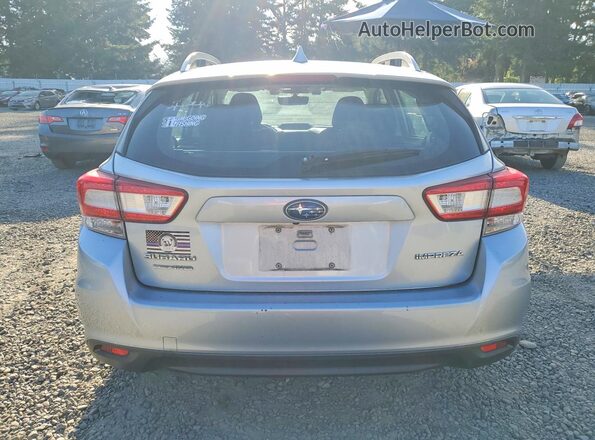 4S3GTAD67J3737447 2018 SUBARU IMPREZA Silver უკანა ხედი