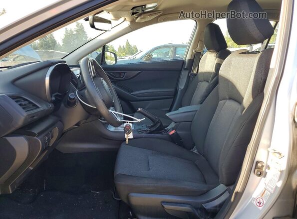 4S3GTAD67J3737447 2018 SUBARU IMPREZA Silver წინა სალონის ხედი