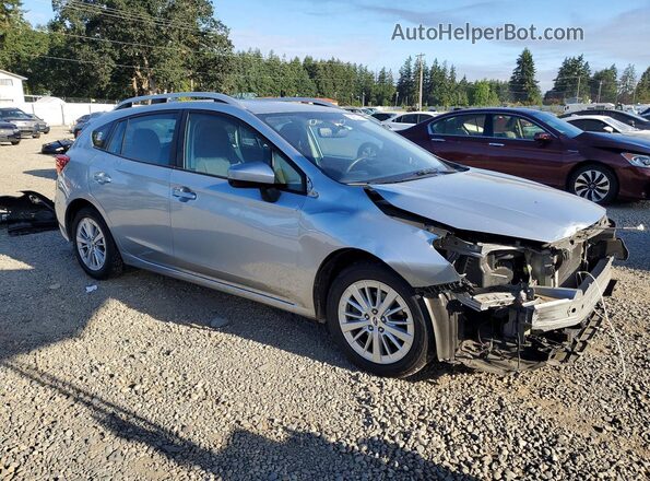4S3GTAD67J3737447 2018 SUBARU IMPREZA Silver წინა მარჯვენა