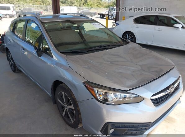 4S3GTAD67N3706401 2022 SUBARU IMPREZA Silver Vista frontal