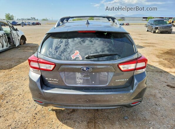 4S3GTAD68J3747002 2018 SUBARU IMPREZA Угольный Вид сзади