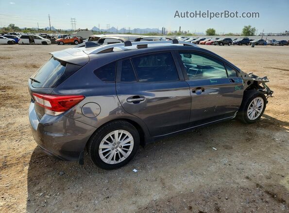 4S3GTAD68J3747002 2018 SUBARU IMPREZA Угольный Задняя правая четверть