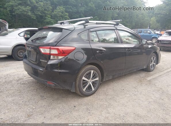 4S3GTAD68K3707729 2019 SUBARU IMPREZA Black Tył prawy