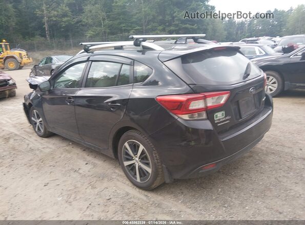 4S3GTAD68K3707729 2019 SUBARU IMPREZA Black Tył lewy