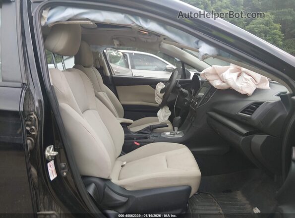 4S3GTAD68K3707729 2019 SUBARU IMPREZA Black Widok wnętrza z przodu