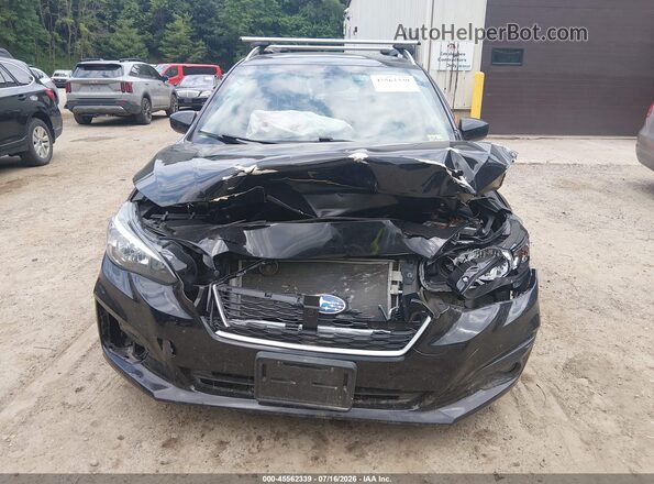 4S3GTAD68K3707729 2019 SUBARU IMPREZA Black Widok z przodu