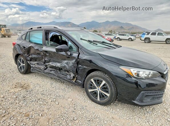 4S3GTAD68L3701642 2020 SUBARU IMPREZA Черный Передняя правая четверть