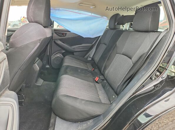 4S3GTAD68L3701642 2020 SUBARU IMPREZA Черный Вид задних сидений