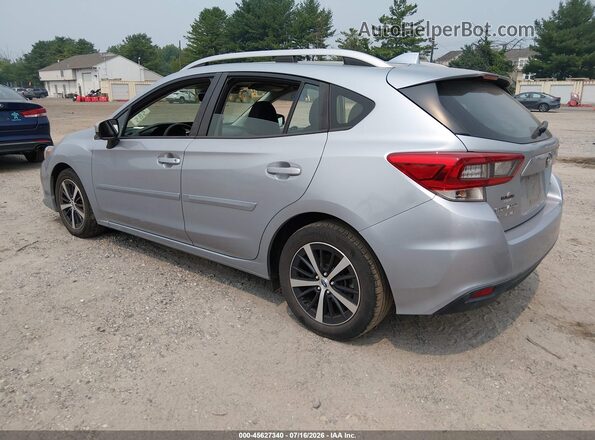 4S3GTAD68M3714375 2021 SUBARU IMPREZA Silver Задня ліва чверть