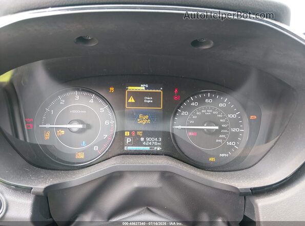 4S3GTAD68M3714375 2021 SUBARU IMPREZA Silver Вид задніх сидінь