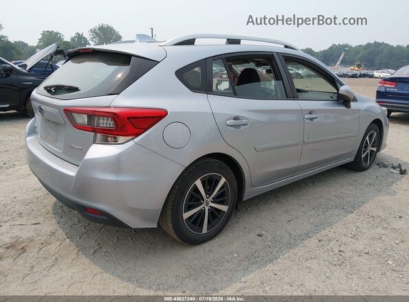 4S3GTAD68M3714375 2021 SUBARU IMPREZA Silver Задня права чверть