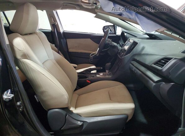 4S3GTAD68N3728679 2022 SUBARU IMPREZA Black წინა სალონის ხედი