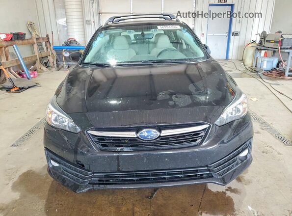 4S3GTAD68N3728679 2022 SUBARU IMPREZA Black წინა ხედი