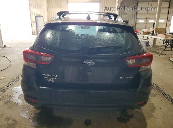 4S3GTAD68N3728679 2022 SUBARU IMPREZA Black უკანა ხედი