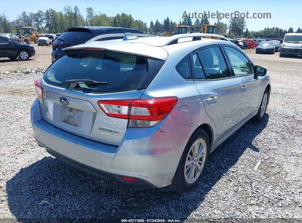 4S3GTAD69H3740635 2017 SUBARU IMPREZA Silver Trasero derecho
