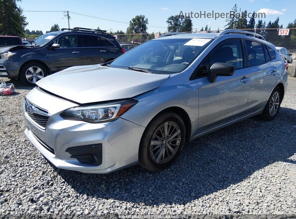 4S3GTAD69J3720715 2018 SUBARU IMPREZA Silver Przód lewy