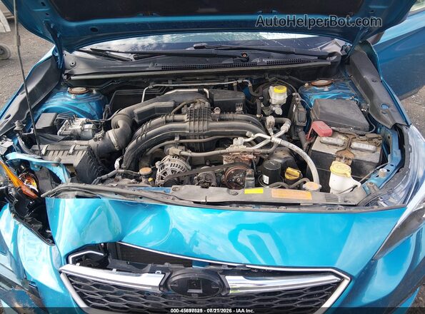 4S3GTAD69J3727597 2018 SUBARU IMPREZA Синий Вид сзади