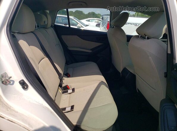 4S3GTAD6XK3718604 2019 SUBARU IMPREZA White უკანა სავარძლების ხედი