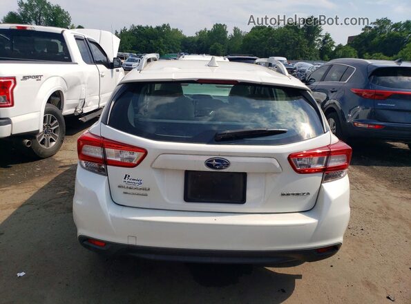 4S3GTAD6XK3718604 2019 SUBARU IMPREZA White უკანა ხედი