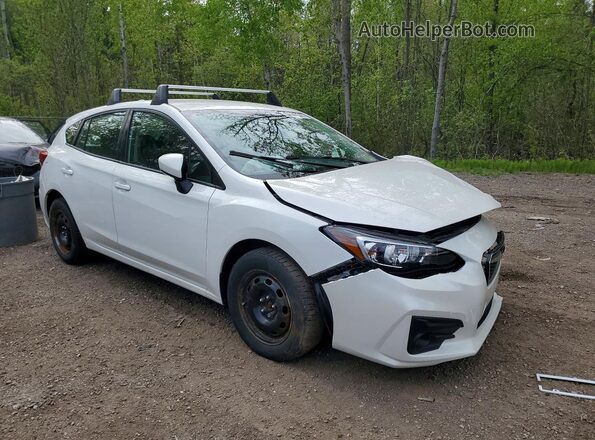 4S3GTAE64H3752500 2017 SUBARU IMPREZA White Przód prawy