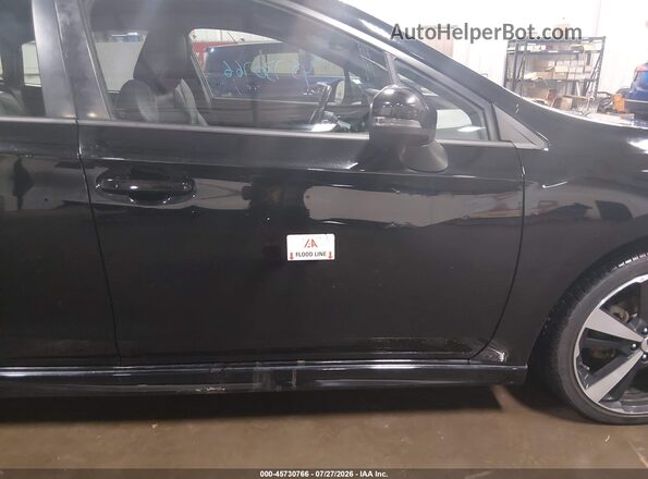 4S3GTAK60H3709356 2017 SUBARU IMPREZA Black Դիմացի տեսք