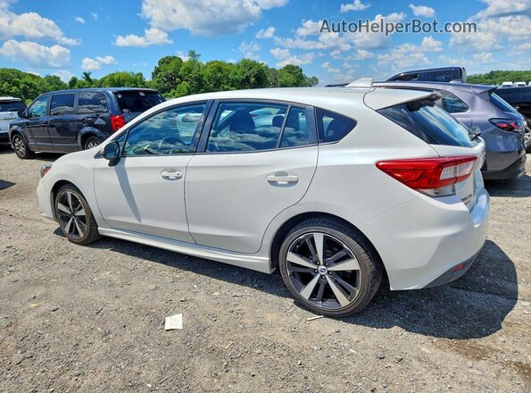 4S3GTAK65H3720806 2017 SUBARU IMPREZA White Rear left