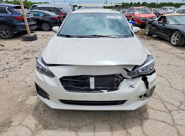 4S3GTAK66H1728134 2017 SUBARU IMPREZA White Widok z przodu