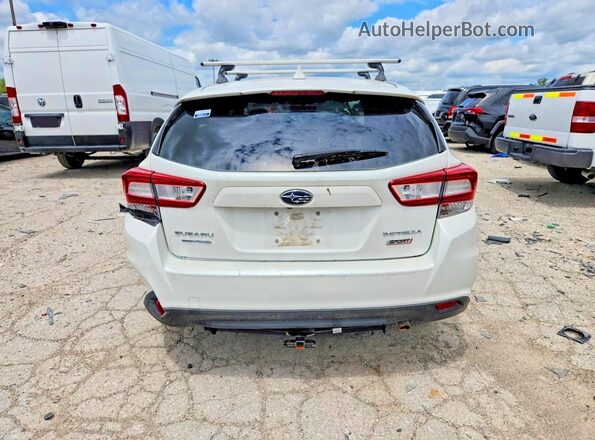 4S3GTAK66H1728134 2017 SUBARU IMPREZA White Widok z tyłu