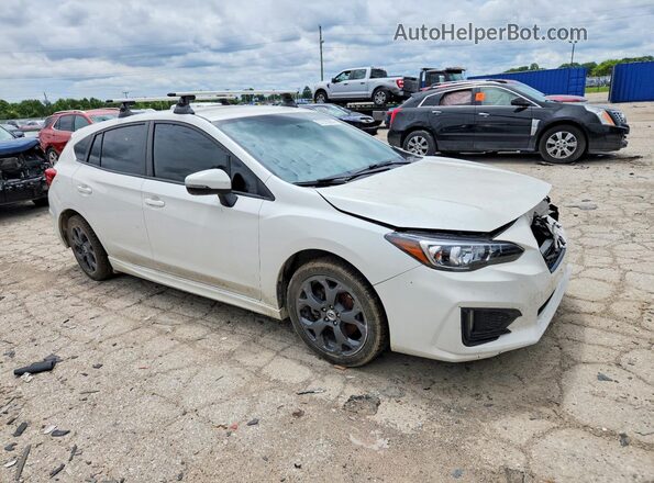 4S3GTAK66H1728134 2017 SUBARU IMPREZA White Przód prawy