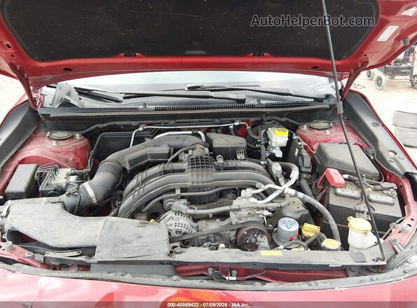 4S3GTAK67H3731533 2017 SUBARU IMPREZA Burgundy უკანა ხედი