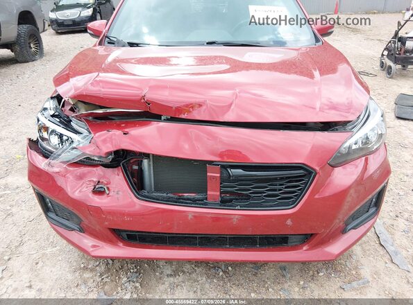 4S3GTAK67H3731533 2017 SUBARU IMPREZA Burgundy წინა ხედი
