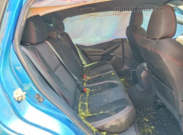 4S3GTAK67H3743780 2017 SUBARU IMPREZA Blue Вид задніх сидінь