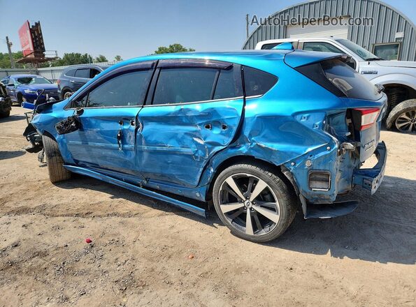 4S3GTAK67H3743780 2017 SUBARU IMPREZA Blue Задня ліва чверть