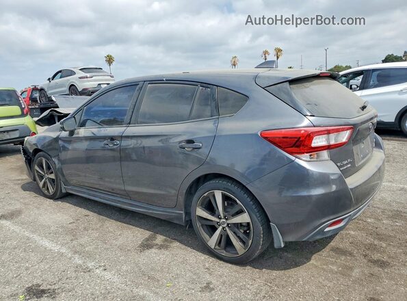 4S3GTAK69J3732804 2018 SUBARU IMPREZA Gray Հետևի ձախ