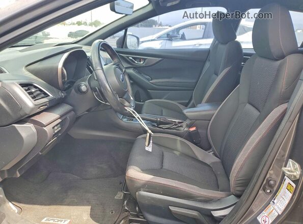 4S3GTAK69J3732804 2018 SUBARU IMPREZA Gray Սալոնի դիմացի տեսք