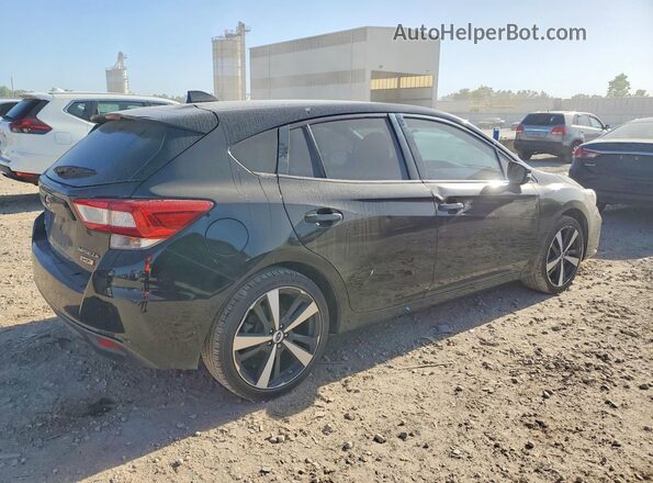 4S3GTAL60H3717794 2017 SUBARU IMPREZA Black Trasero derecho