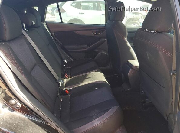 4S3GTAL60H3717794 2017 SUBARU IMPREZA Black Vista de los asientos traseros
