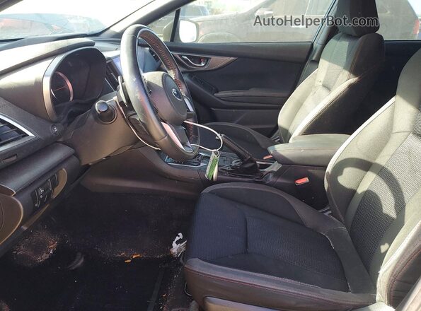 4S3GTAL60H3717794 2017 SUBARU IMPREZA Black Vista interior delantera