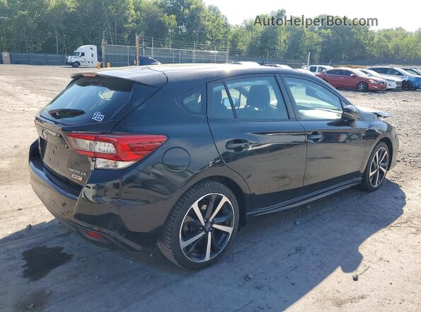 4S3GTAL63P3718016 2023 SUBARU IMPREZA Black Tył prawy