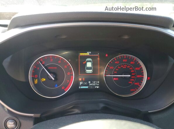 4S3GTAL63P3718016 2023 SUBARU IMPREZA Black Widok zestawu wskaźników