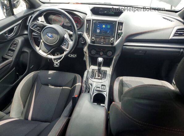 4S3GTAL67H3750372 2017 SUBARU IMPREZA Черный Вид панели приборов